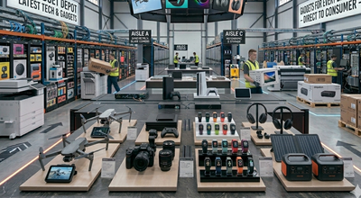 Consumer electronics and gadgets including smartphones, tablets, and accessories for bulk supply