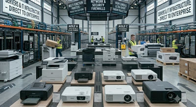 Office and home appliances including printers, projectors, and smart electronics